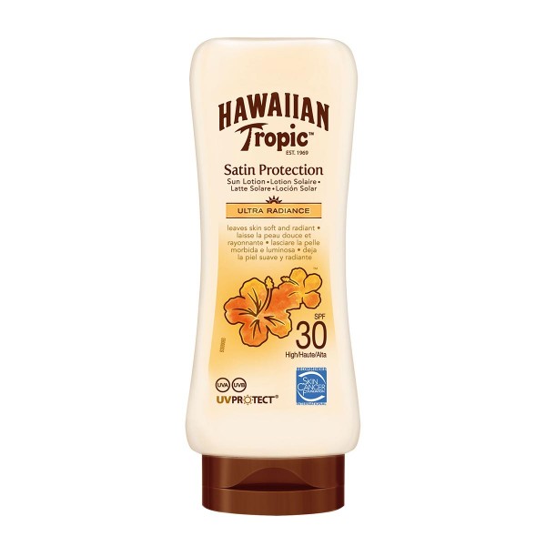Hawaiian tropic satin protection ultra radiance spf30 cream 180ml