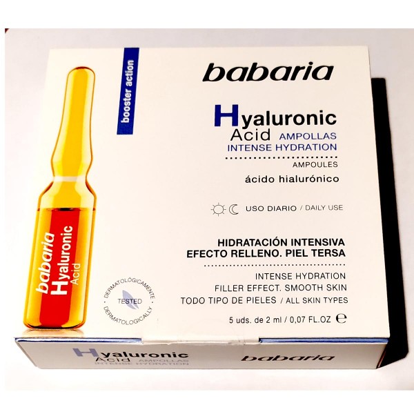 Babaria hyaluronic tratamiento ampollas 2ml