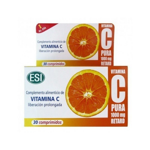 Vitamina C Pura Retard 1000 Mg 30 Comps Esi