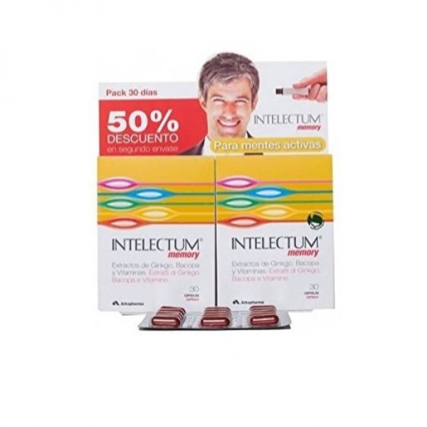 INTELECTUM STUDY PACK 2 X 30 CAPS PROMO