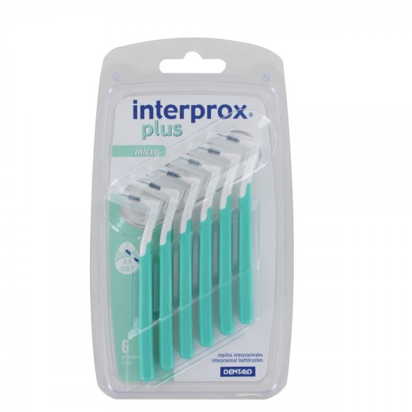 Interprox Plus Cepillos Interproximales Micro 6 Unidades