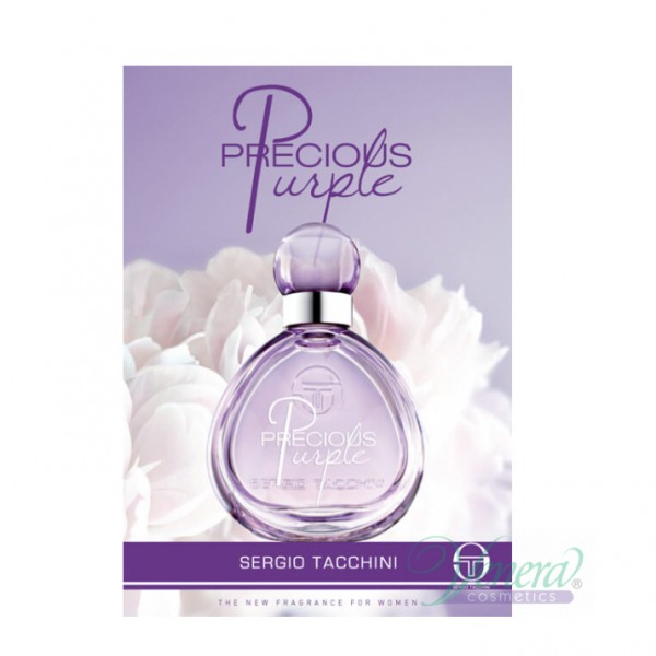 Sergio tacchini precious purple eau de toilette 30ml vaporizador