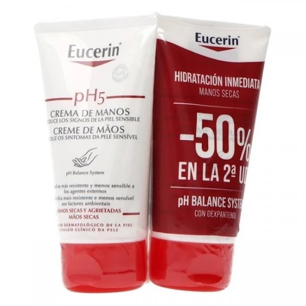 Eucerin Crema De Manos 2x 75ml Promo