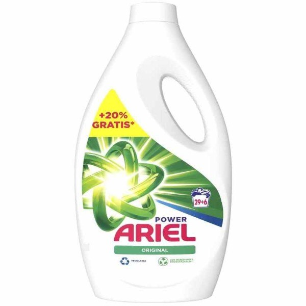 Ariel detergente Original 29+6 dosis