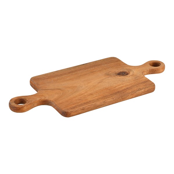 Tabla de servir de madera acacia natur 40 x 18 x 1,5 cm