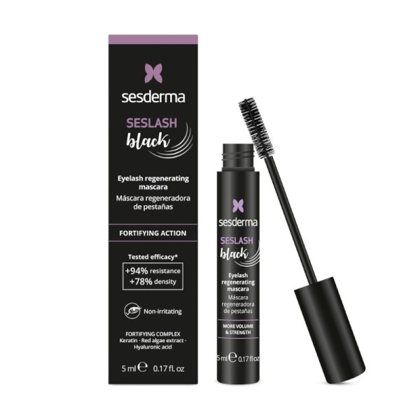 Sesderma Seslash Black Mascara Regeneradora De Pestañas 5ml