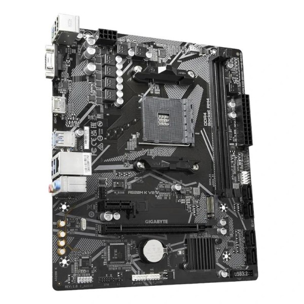 Gigabyte placa base a520m k v2 matx am4