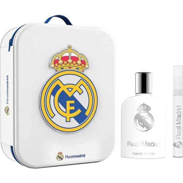 Real madrid niños eau de toilette 100ml + roll-on 1u + maleta 1u