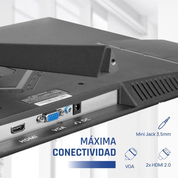 Iggual monitor 27" ips 1ms fhd 120hz vga hdmi mm